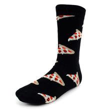 Load image into Gallery viewer, Men&#39;s Socks - Pizza Slice Novelty Socks
