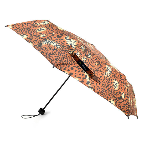 Umbrella - Animal Print Compact With Plastic Handle