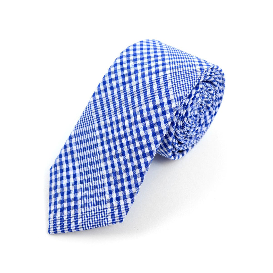 Men's Royal Blue Plaid 2.25