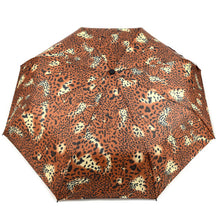Load image into Gallery viewer, Umbrella - Animal Print Compact With Plastic Handle
