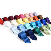 Load image into Gallery viewer, Men&#39;s Tie - Solid Color Premium Quality Formal Tied - Decorative Tipping
