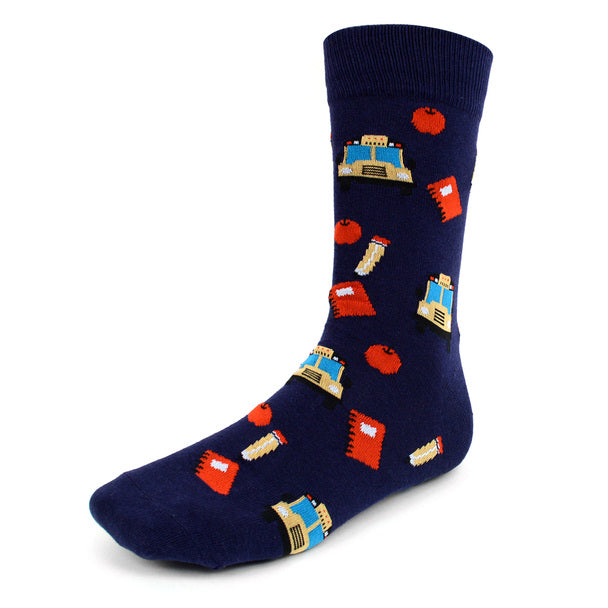 Men's Socks - Back To School Novelty Socks