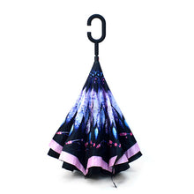 Load image into Gallery viewer, Umbrella - Feather Double Layer Inverted
