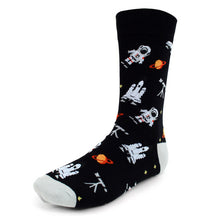 Load image into Gallery viewer, Men&#39;s Socks - Astronaut Novelty Socks
