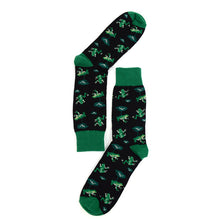 Load image into Gallery viewer, Men&#39;s Socks - Green Frog Novelty Socks

