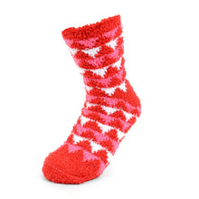 Load image into Gallery viewer, Women&#39;s Socks - Assorted 3 Pack Geometric Warm Fuzzy Socks
