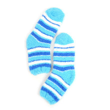 Load image into Gallery viewer, Women&#39;s Super Soft Fuzzy Warm Winter Home Sleeping Slipper Socks - Assorted 3 Pairs Stiped Warm Fuzzy Socks
