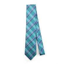 Load image into Gallery viewer, Plaid Microfiber Poly Woven Tie - MPW5906 
