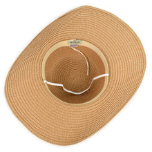 Load image into Gallery viewer, Women&#39;s Hats - Wide Brim Floppy Sun Hat with Ribbon Bowknot
