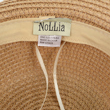 Load image into Gallery viewer, Women&#39;s Hats - Wide Brim Floppy Sun Hat with Ribbon Bowknot
