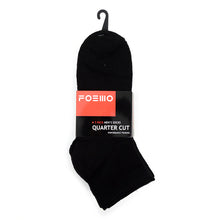 Load image into Gallery viewer, Men&#39;s Socks - 5 Pairs Ankle Socks White &amp; Black
