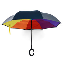 Load image into Gallery viewer, Umbrella - Rainbow Double Layer Inverted
