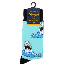 Load image into Gallery viewer, Men&#39;s Socks - Shark Novelty Socks
