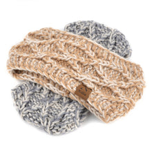Load image into Gallery viewer, Women&#39;s Winter Headband - Chunky Knit Winter Head Band

