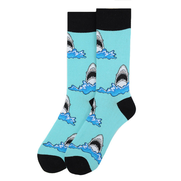 Men's Socks - Shark Novelty Socks