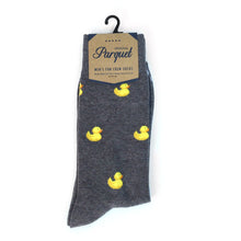 Load image into Gallery viewer, Men&#39;s Rubber Duck Premium Collection Novelty Socks - NVPS2001
