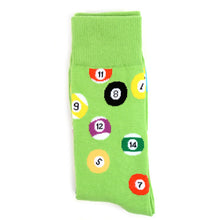 Load image into Gallery viewer, Men&#39;s Socks - Billiard Novelty Socks
