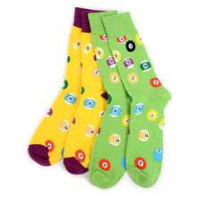 Load image into Gallery viewer, Men&#39;s Socks - Billiard Novelty Socks
