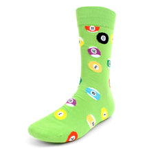 Load image into Gallery viewer, Men&#39;s Socks - Billiard Novelty Socks
