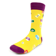 Load image into Gallery viewer, Men&#39;s Socks - Billiard Novelty Socks
