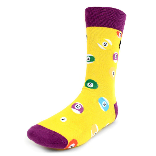 Men's Socks - Billiard Novelty Socks