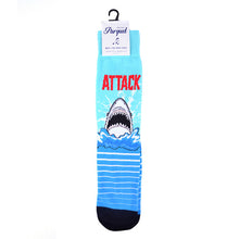 Load image into Gallery viewer, Men&#39;s Socks - Shark Attack Novelty Socks
