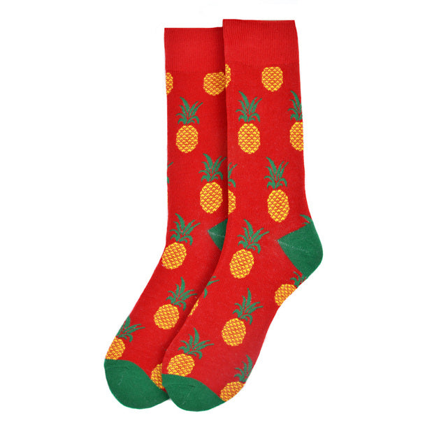 Men's Socks - Pineapple Novelty Socks