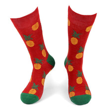 Load image into Gallery viewer, Men&#39;s Socks - Pineapple Novelty Socks
