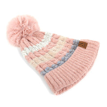 Load image into Gallery viewer, Women&#39;s Winter Hat - Pom Pom Knit Hat
