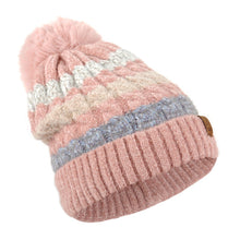 Load image into Gallery viewer, Women&#39;s Winter Hat - Pom Pom Knit Hat
