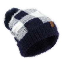 Load image into Gallery viewer, Women&#39;s Winter Hat - Pom Pom Knit Hat
