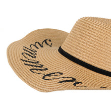 Load image into Gallery viewer, Women&#39;s Hat - Wide Brim Floppy Summer Hat
