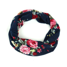 Load image into Gallery viewer, Headband - Ladies Floral and Navy Spring/ Summer
