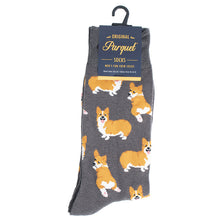 Load image into Gallery viewer, Men&#39;s Socks - Dancing Dog Novelty Socks
