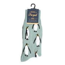 Load image into Gallery viewer, Men&#39;s Socks - Penguin Novelty Socks
