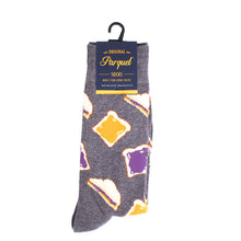 Load image into Gallery viewer, Men&#39;s Socks - Jam and Bread Novelty Socks
