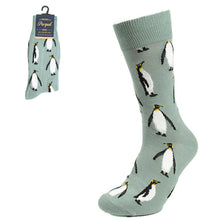 Load image into Gallery viewer, Men&#39;s Socks - Penguin Novelty Socks
