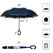 Load image into Gallery viewer, Umbrella - Feather Double Layer Inverted
