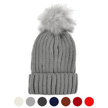 Load image into Gallery viewer, Ladies Knit Winter Hat
