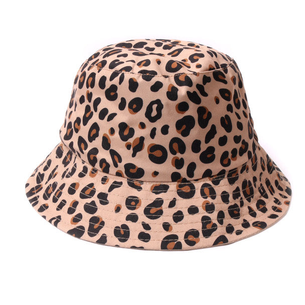 Bucket Hat - Leopard Print