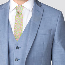 Load image into Gallery viewer, 2.25&quot; Floral Cotton Slim Tie - NVC-FLORAL2

