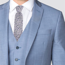 Load image into Gallery viewer, 2.25&quot; Floral Cotton Slim Tie - NVC-FLORAL9
