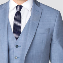 Load image into Gallery viewer, 2.25&quot; Polka Dot Cotton Slim Tie - NVC-POLKA
