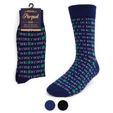 Load image into Gallery viewer, Men&#39;s Socks - &quot;My Lucky Socks&quot; Novelty Socks
