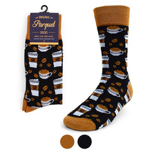 Load image into Gallery viewer, Men&#39;s Socks - Coffee Cups Novelty Socks
