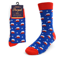 Load image into Gallery viewer, Men&#39;s Socks - Texas Flag Novelty Socks
