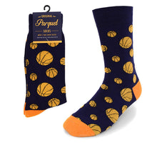 Load image into Gallery viewer, Men&#39;s Socks - Basketball Novelty Socks
