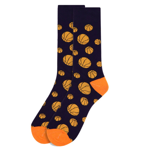 Men's Socks - Basketball Novelty Socks