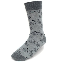 Load image into Gallery viewer, Men&#39;s Socks - Bicycle Novelty Socks
