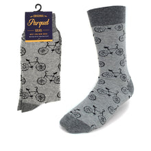 Load image into Gallery viewer, Men&#39;s Socks - Bicycle Novelty Socks
